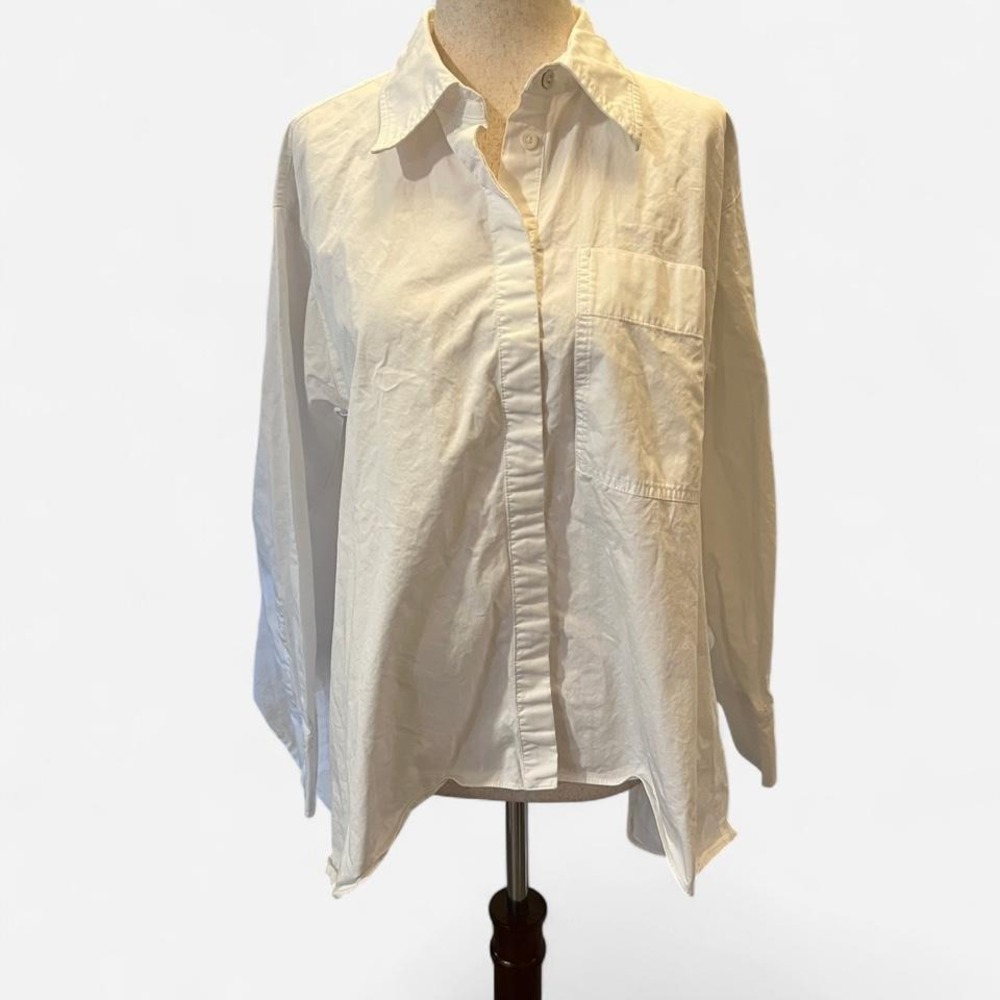 Tuckernuck White‎ Cotton Cape Structured Button Down
